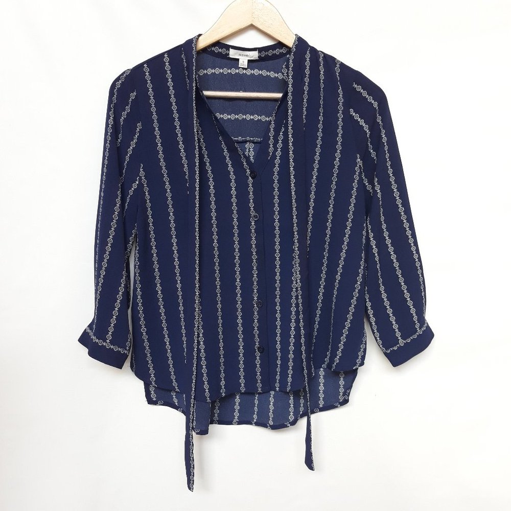 MINE Los Angeles Light Weight Tunic Style Blouse